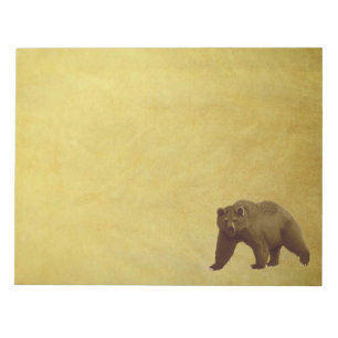 Bloc-note Grizzly Bear