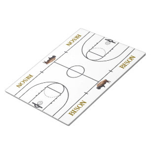 Bloc-note Guide d'aménagement de terrain de basketball