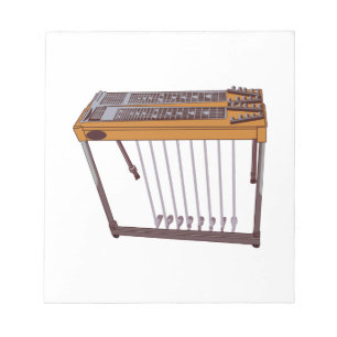 Bloc-note Guitare Steel