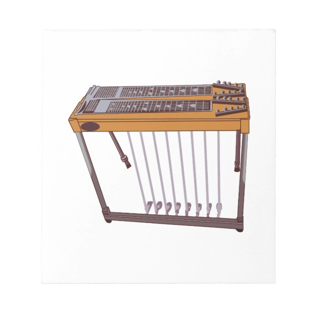 Bloc-note Guitare Steel (Devant)