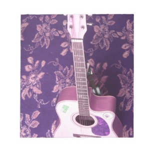 Bloc-note Guitare vintage : Le rêve de style africain