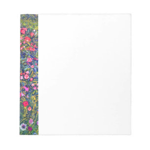 Bloc-note Gustav Klimt Jardin italien