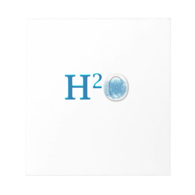 BLOC-NOTE H2O (Devant)