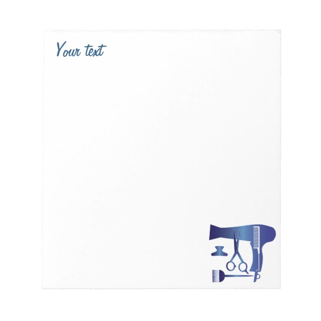 Bloc-note Hairstyles tools (Devant)