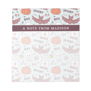 Bloc-note Halloween