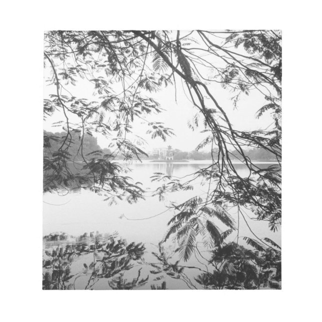 Bloc-note Hanoi Vietnam, Hoan Kiem Lake View (Devant)