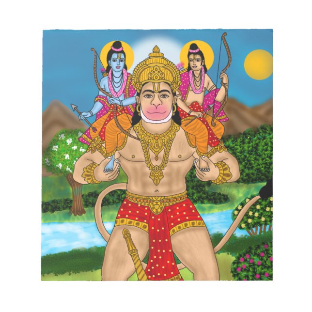 Bloc-note Hanuman NotePad (Devant)