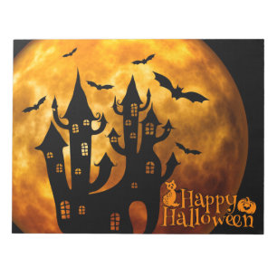 Bloc-note Happy Halloween (Pleine lune)