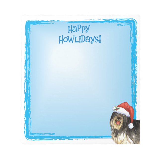 Bloc-note Happy Howlidays PON (Devant)