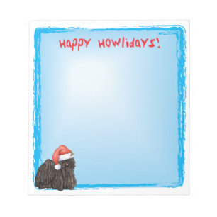 Bloc-note Happy Howlidays Puli