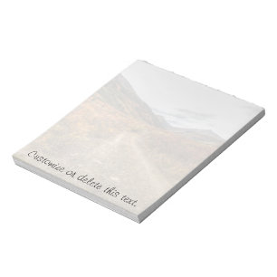 Bloc-note Happy Trail;Personnalisable 