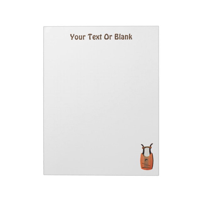 Bloc-note Harpe du roi David (Tourné)