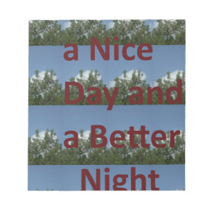 Bloc-note Have a nice