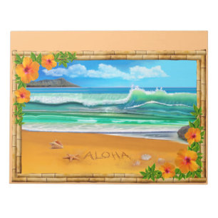BLOC-NOTE HAWAII ALOHA