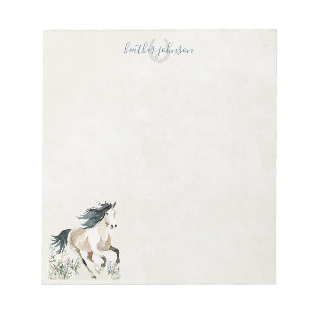 Bloc-note Hearthlight Notes Prairie & Crinière Notes (Devant)