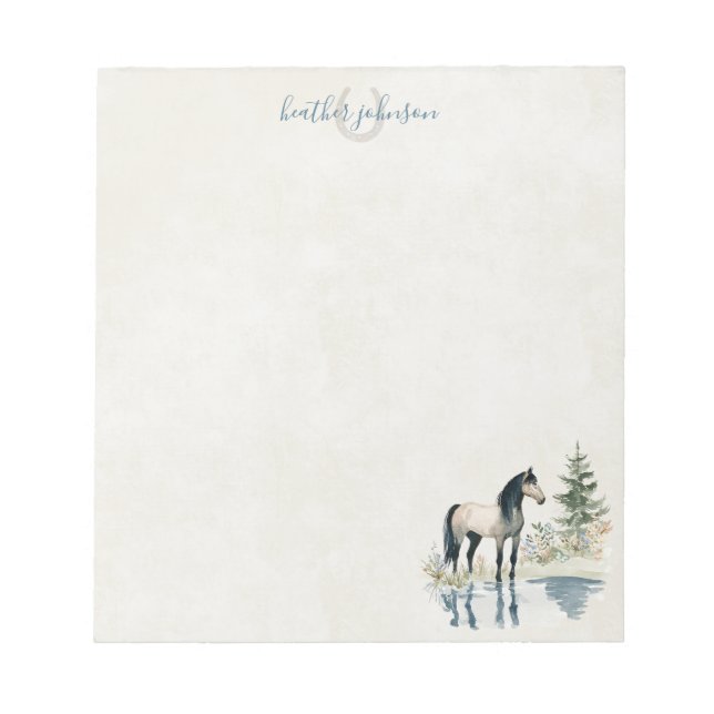 Bloc-note Hearthlight Notes Prairie & Crinière Notes (Devant)
