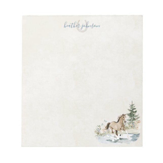 Bloc-note Hearthlight Notes Prairie & Notes de Mane (Devant)