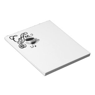 Bloc-note Heure du café