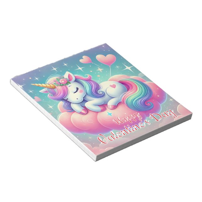 Bloc-note Heureuse Sainte-Valentin (Incliné)