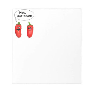 Bloc-note Hey, Hot Stuff ! Piliers