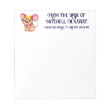 Homme Fromage Poilu Souris Cravate Lunettes Nerd