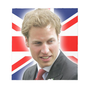 Bloc-note HRH Duke de Cambridge - Stunning !