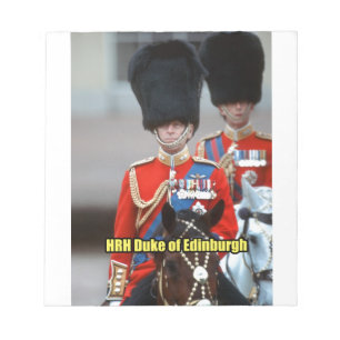 Bloc-note HRH Duke d'Édimbourg