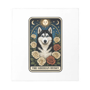 Bloc-note Husky sibérien