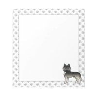 Husky sibérien agouti Chien de dessin animé mignon