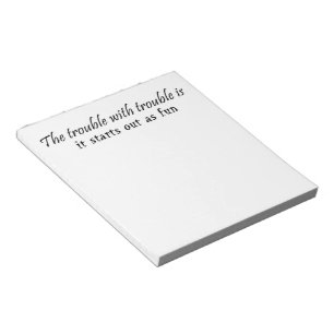Bloc-note Idée unique de cadeau de bloc - notes de cadeaux