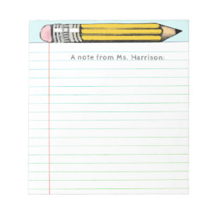 Bloc-note Idées Cadeau enseignant
