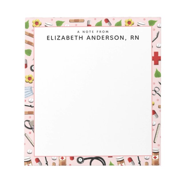 Bloc-note Idées Cadeaux Infirmières (Devant)