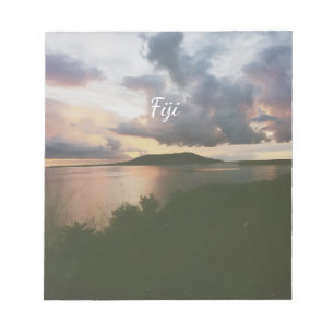 Bloc-note Île tropicale flexible photo aimant Fidji