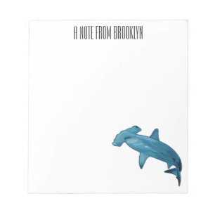 Bloc-note Illustration de requin marteau