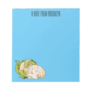 Bloc-note Illustration du chou-fleur