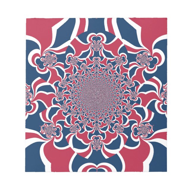 Bloc-note Impression d'art de Kaléidoscope (Devant)