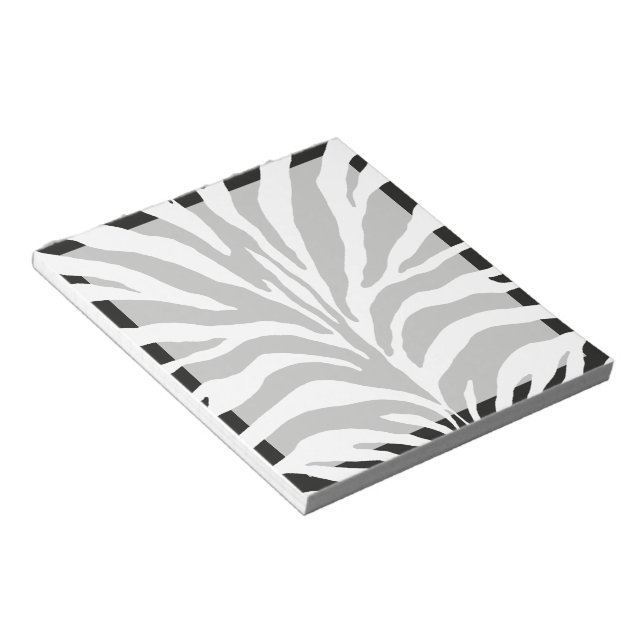 Bloc-note Impression Zebra (Incliné)