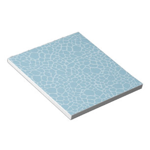 Bloc-note Imprimer Giraffe Bleue
