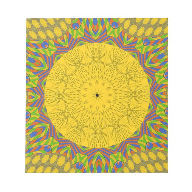 Bloc-note Imprimerie d'art Motif égyptien (Devant)