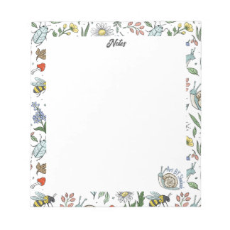 Bloc-note In the Garden Notepad