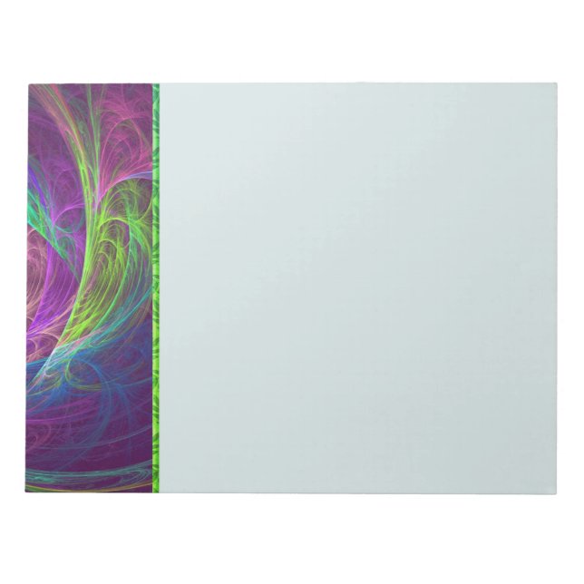 Bloc-note Infinité colorée (Devant)
