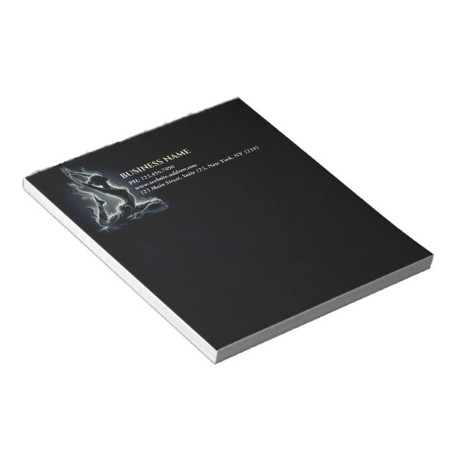 Bloc-note Instructeur de Yoga Reiki Pose King Pigeon à une j (Incliné)