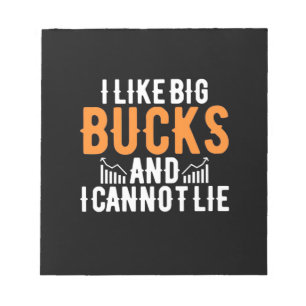 Bloc-note Investisseur J'Aime Les Gros Bucks