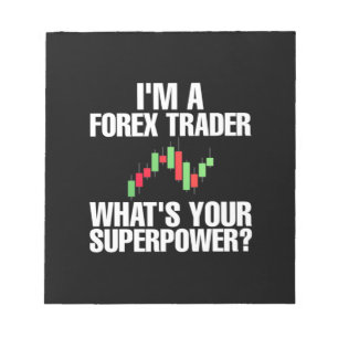 Bloc-note Investisseur Je Suis Un Trader Forex