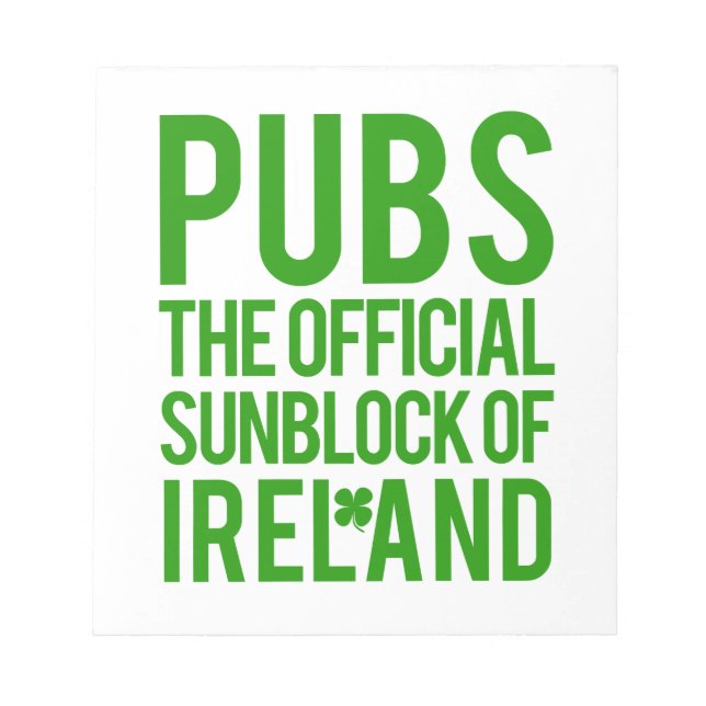 Bloc-note Irlande (Devant)