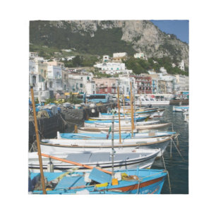 Bloc-note ITALIE, Campanie, (baie de Naples), CAPRI : Marina