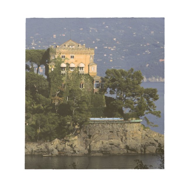 Bloc-note Italie, Portofino. vie pittoresque sur (Devant)