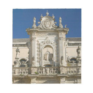 Bloc-note Italie, Pouilles, Lecce, Piazza del Duomo, Palais