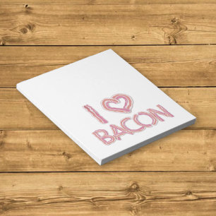 Bloc-note J'adore le Bacon