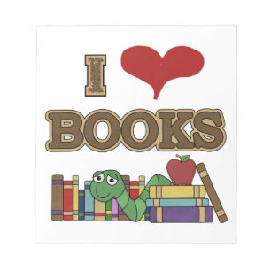 Bloc-note J'aime des livres